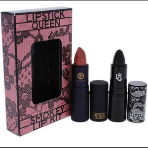 BNWBOX! Lipstick Queen Smokey Lip Kit-Mauve Sinner/Black Lace Rabbit